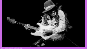 Fender Jimi Hendrix Tribute Stratocaster -Image one JH Playing onstage