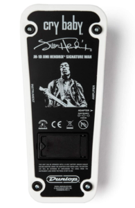 Fender Jimi Hendrix Tribute Stratocaster -Image of a guitar peddle Wah Wah