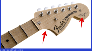 Yngwie Malmsteen Signature Stratocaster - image 5 Guitar headstock