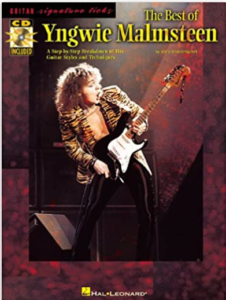 Yngwie Malmsteen Signature Stratocaster - image of Book on YM Techniques and Styles