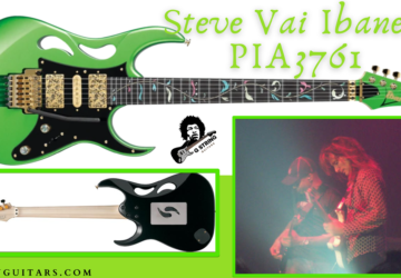 Steve Vai and the Ibanez PIA3761 Electric Guitar- Blog Banner