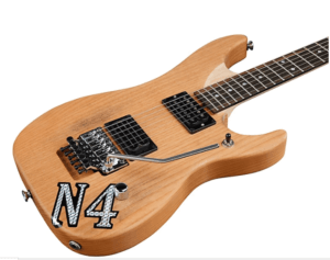 Nuno Bettencourt Washburn N4- image of Pickup and hardware configuration