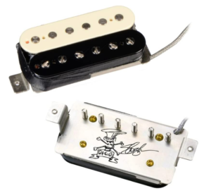 Slash Gibson Firebird-Image of Seymour Duncan APH-2s Alnico II Pro Slash Set Humbucker Pickups - Zebra/Reverse Zebra