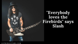 Slash Gibson Firebird-Image of slash with firebird