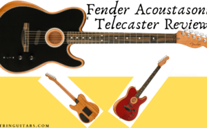 Fender Acoustasonic Telecaster Review-Image of the guitar for blog banner