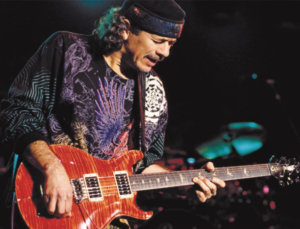 Carlos Santana PRS Guitar-Image of Artist for CTA