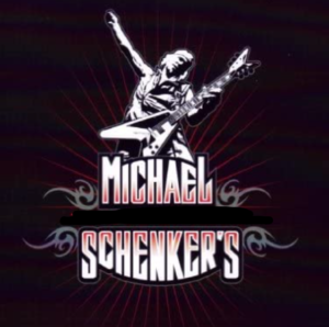 Michael Schenker Flying V-image of MS with guitar for CTA