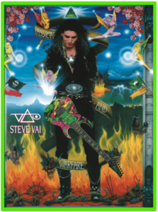 Steve Vai and the Ibanez PIA3761 Electric Guitar- Image of the Steve Vai for CTA