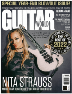 Rock guitarist Nita Strauss has a new solo album and a Rams Super