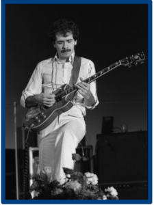 Yamaha Revstar Guitars-An image of Carlos Santana playing one of his older Yamaha SG guitars Yamaha Revstar Guitars-An image of Carlos Santana playing one of his older Yamaha SG guitars