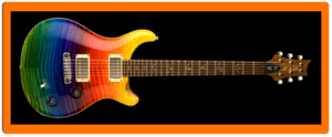 Al Di Meola PRS Guitar-A Image of the prs Prism guitar full shot