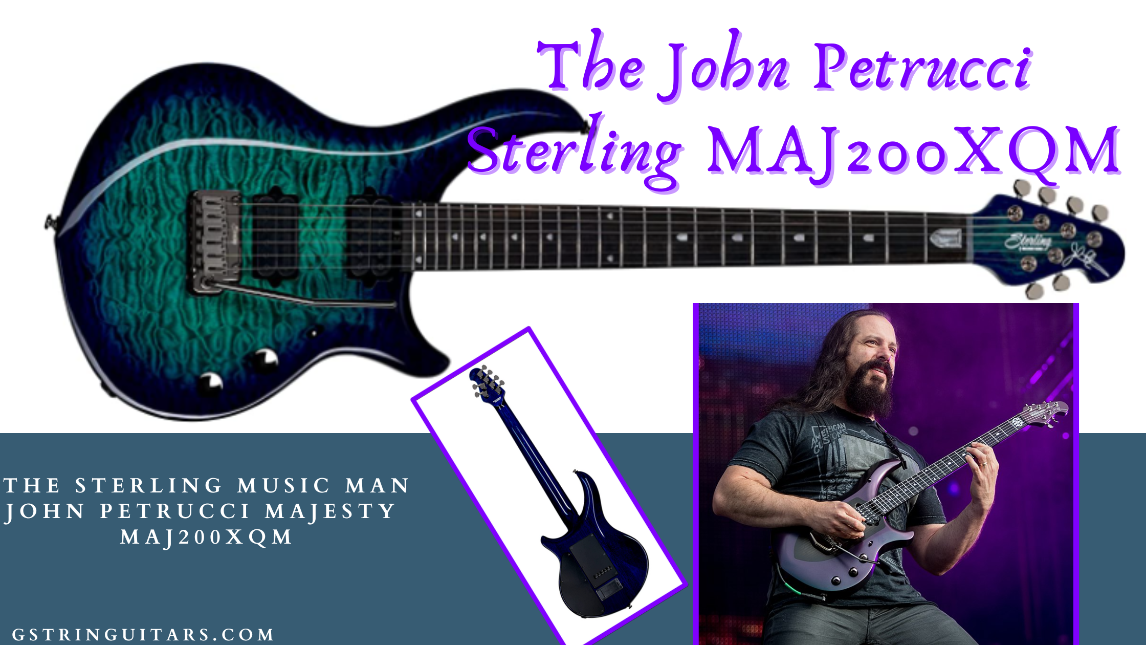 The Sterling Majesty John Petrucci Guitar - G String Guitars