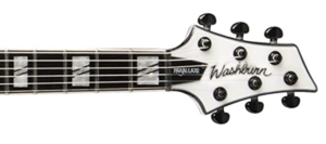 washburn parallaxe-image of the guitars headstock and Inlays