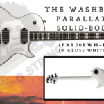 washburn parallaxe-feature image of the full guitar from the front and back