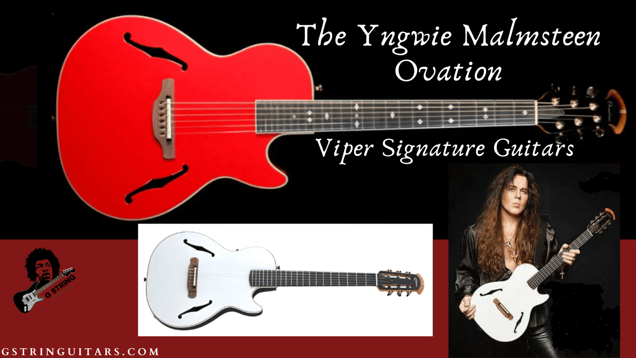 The Yngwie Malmsteen Signature Guitar - G String Guitars.