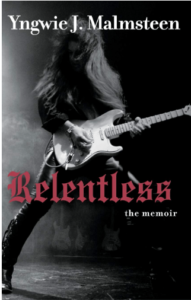 yngwie malmsteen signature guitar- Image of the YM Book relentless