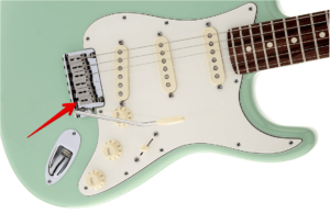 jeff beck signature Stratocaster-Image of the Version 2 signature guitar Hardware