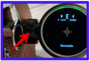 metronome smart watch-Image of Soundbrenner Core Smart Watch with magnetic and contact tuner option