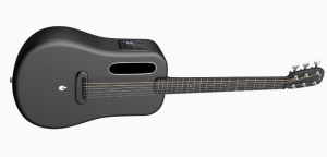 the lava me 3 smartguitar-Image of guitar in Space Grey full image 
