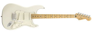 Stevie Ray Vaughan Signature Stratocaster-Image of the Fender Stratocaster in Polar White