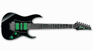 6 string vs 7 string guitar-Image of the Ibanez "Universe "UV 70P In Black 