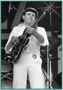 Scalloped Guitar Fretboard -Image of a John Mclaughlin playing live in 1978