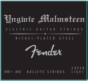 Scalloped Guitar Fretboard -Image of Signature Strings for Yngwie Malmsteen