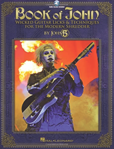 fender john 5 telecaster-image of guitar guide book titled "book of John"