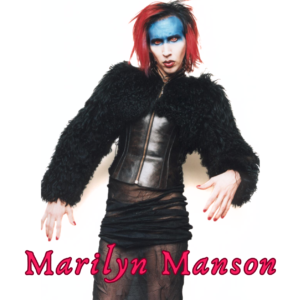 fender john 5 telecaster-image of Marilyn Manson 