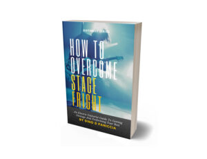 how to overcome stage fright with-Image of a book 