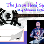 jason hook signature guitar-Feature image for article of Jason hook and the full guitar front and back