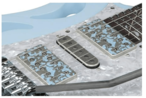 signature electric guitars-An image of the Ibanez Steve Vai PIA Pickups