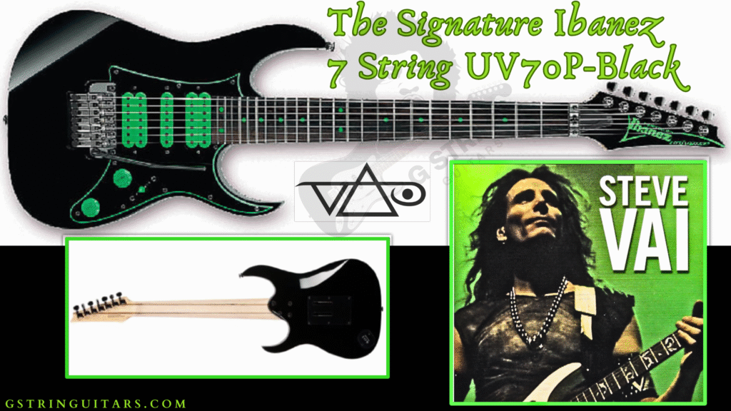 Ibanez Steve Vai 7 String Review – UV70P Black Edition | GSG
