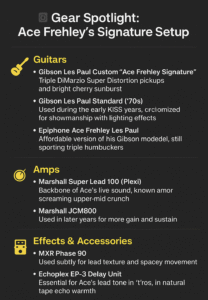 Remembering Ace Frehley - image of Aces Gear Spotlight