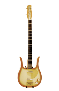 Baritone Electric Guitar - An Image of a 1958 Baritone Danelectro 4623 Longhorn six-string Guitar Baritone Electric Guitar - An Image of a 1958 Baritone Danelectro 4623 Longhorn six-string Guitar