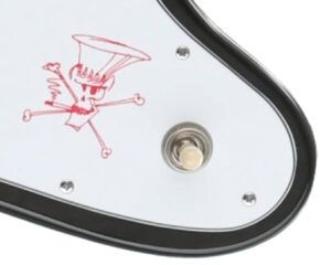 Slash Gibson Firebird-Image of firebird Slash Logo on lower horn
